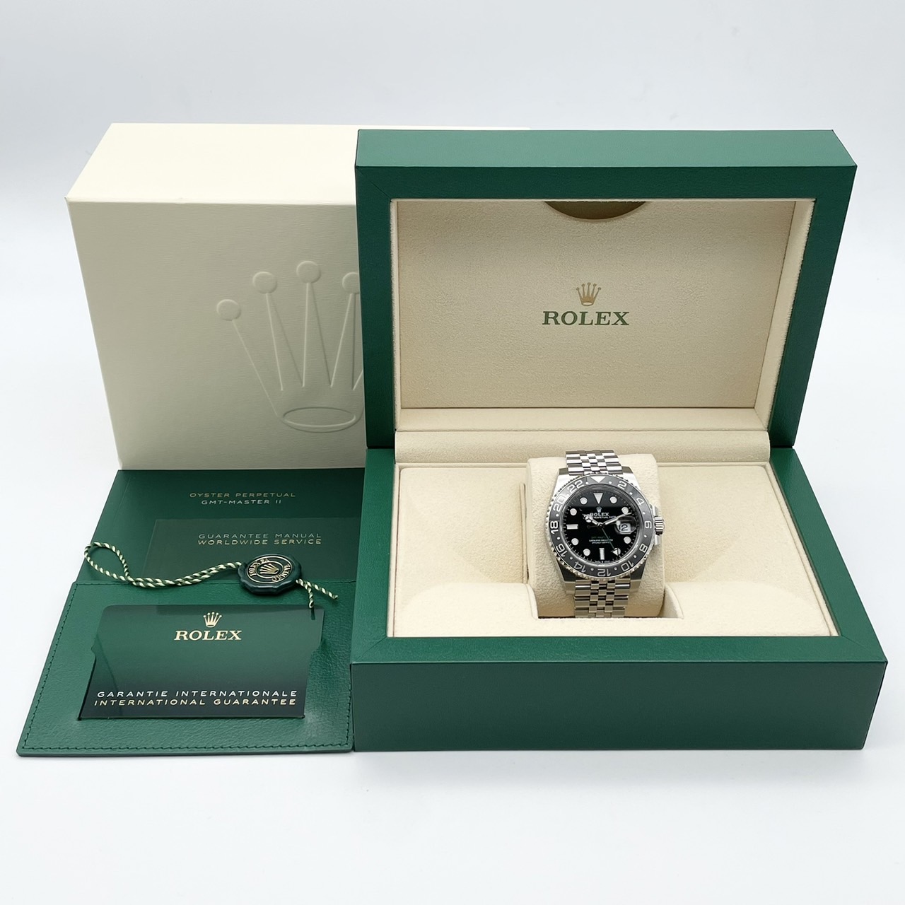 ��2024ǯ������ۥ���å��� GMT�ޥ�����II 126710GRNR �֥�å� 40mm