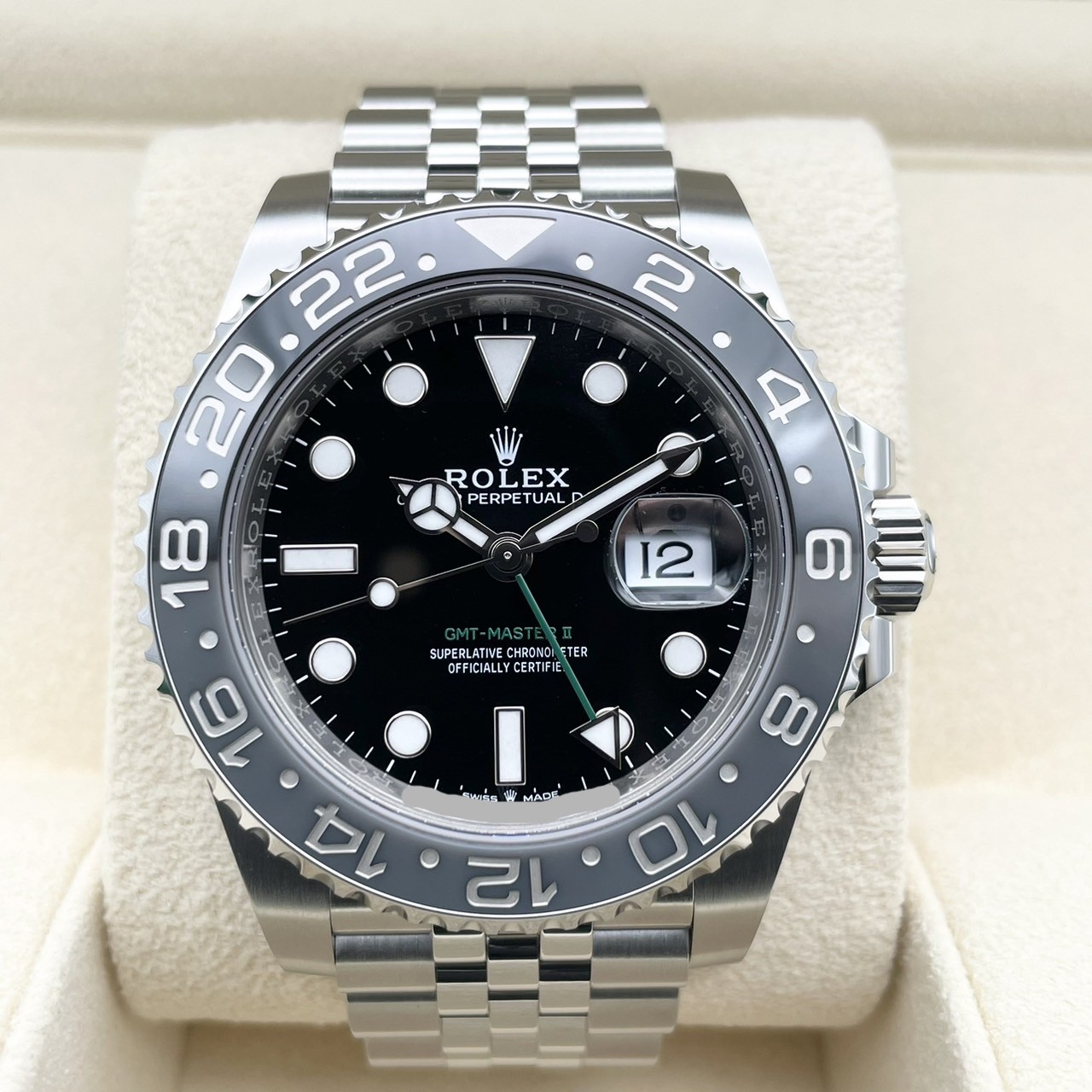 ��2024ǯ������ۥ���å��� GMT�ޥ�����II 126710GRNR �֥�å� 40mm