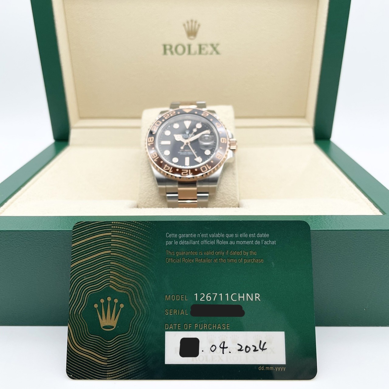 �ڥ��ꥹ�ޥ�������12/25�ޤǡ��ۥ���å��� GMT�ޥ�����II 126711CHNR �֥�å� 40mm