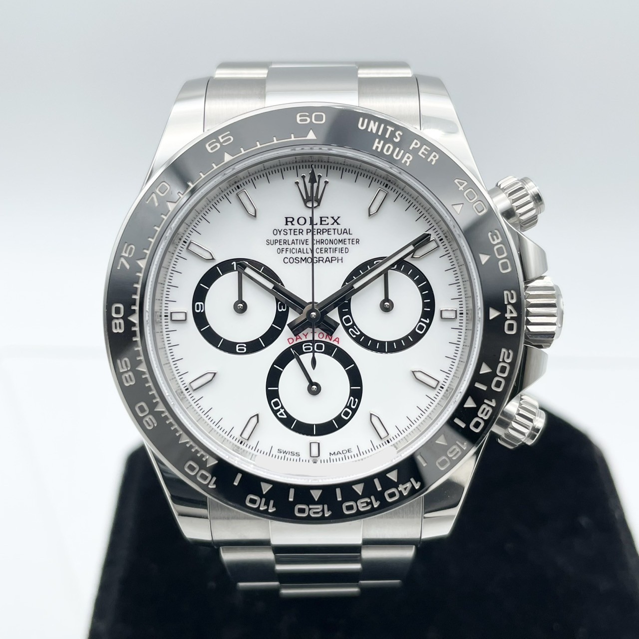 ����å��� �ǥ��ȥ� 126500LN  �ۥ磻�� 40mm ���ƥ�쥹�������� �����������֥쥹