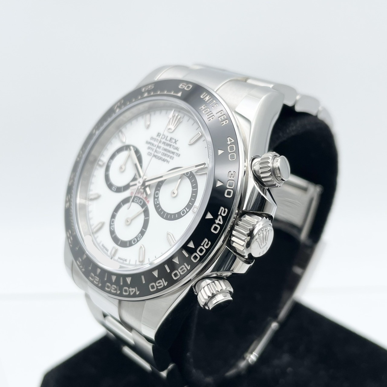 ����å��� �ǥ��ȥ� 126500LN  �ۥ磻�� 40mm ���ƥ�쥹�������� �����������֥쥹