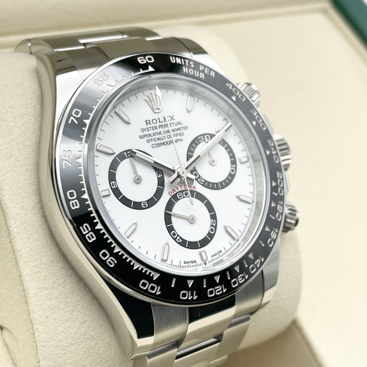 ��2025ǯ11���ݾڽ񡪡ۥ���å��� �ǥ��ȥ� 126500LN �ۥ磻�� ���ƥ�쥹�������� 40mm