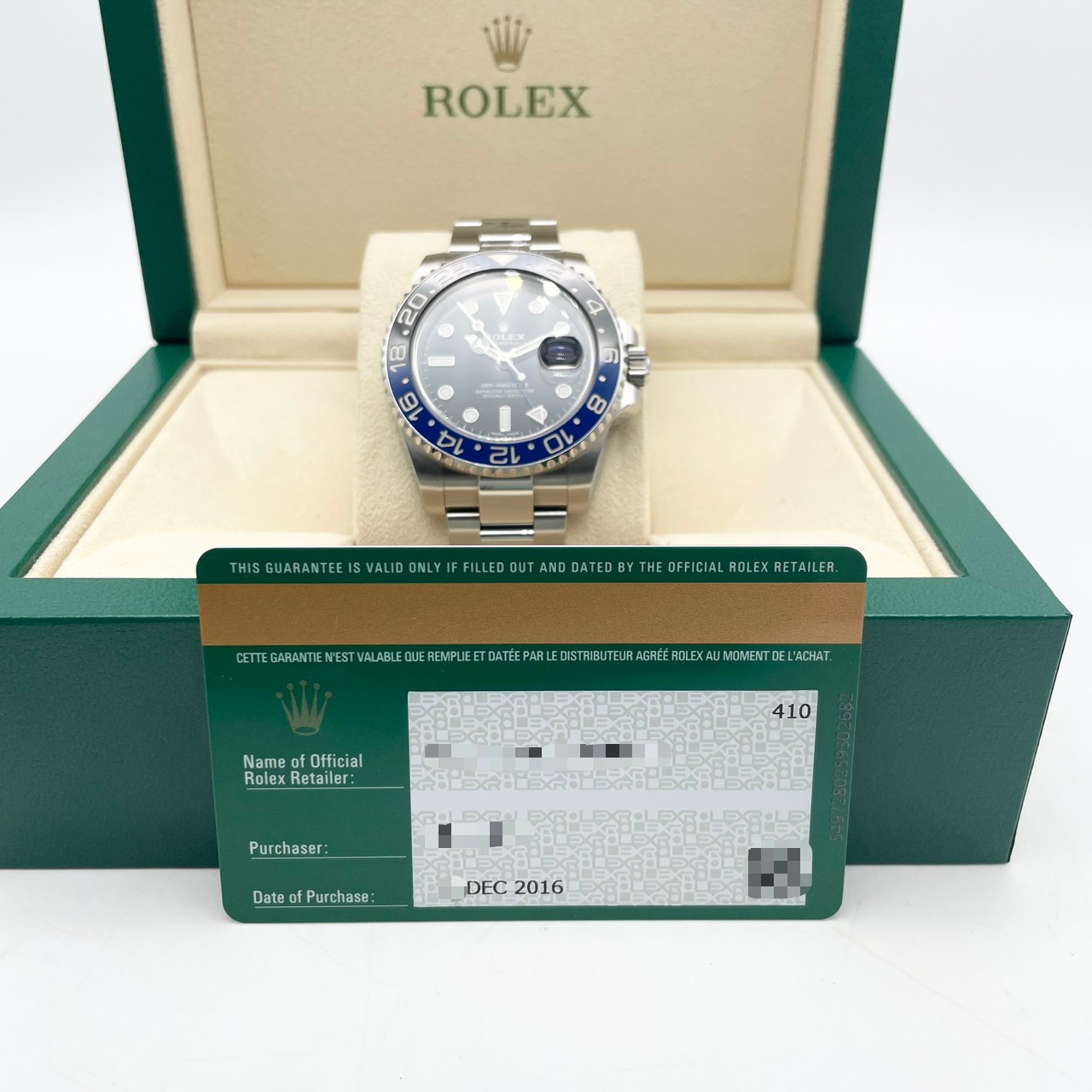 �ڸ����ò��ۡ����ץ�ǥ롪�ۥ���å��� GMT�ޥ�����II 116710BLNR �����������֥쥹 �Хåȥޥ� 40mm