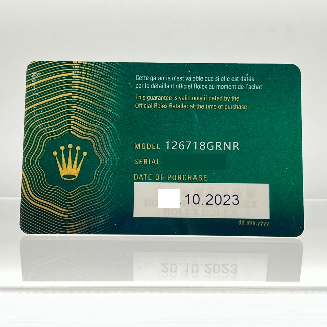 ����å��� GMT�ޥ�����II 126718GRNR ����ӥ꡼�֥쥹��å� �֥�å�