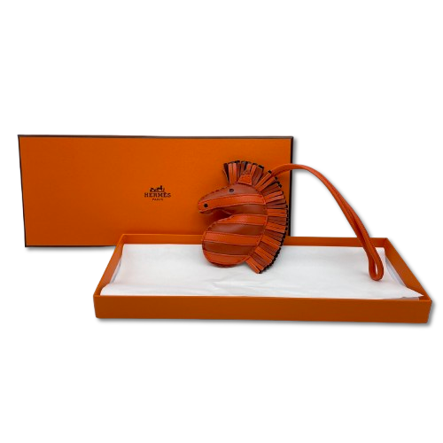 エルメス ジージーサバンナ バッグチャーム Z刻印 ｜ 商品状態：中古美