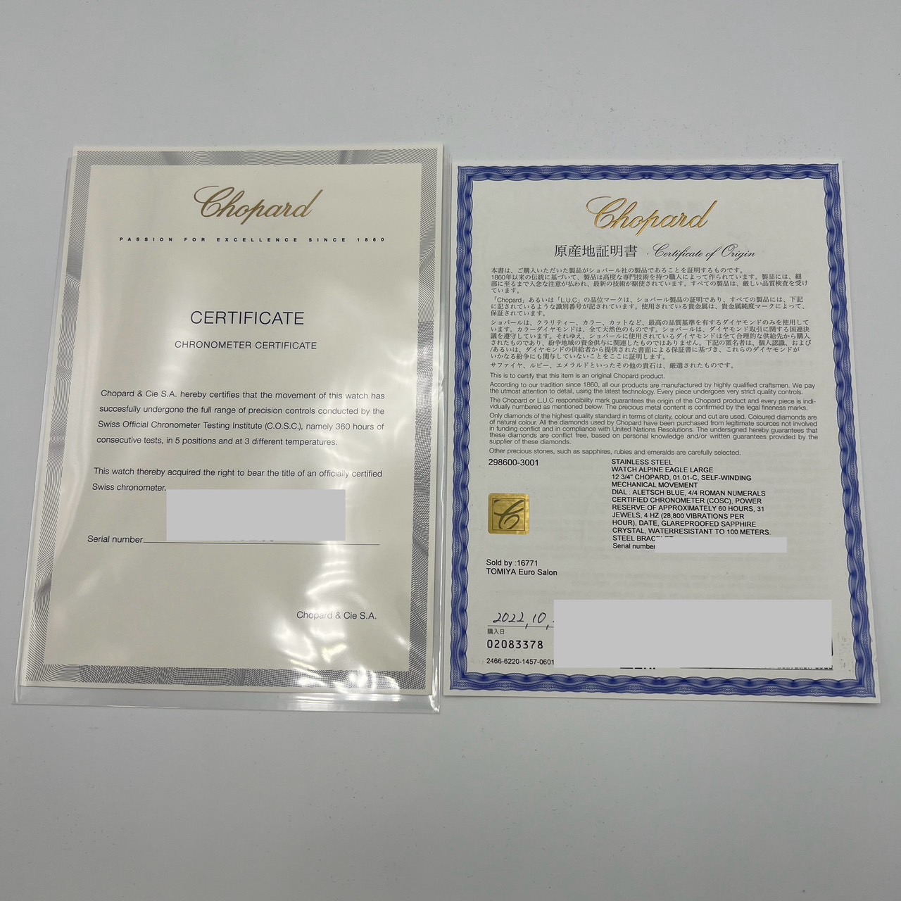 ����ѡ��� ����ѥ��󥤡����� �顼�� 298600-3001 �֥롼 41mm