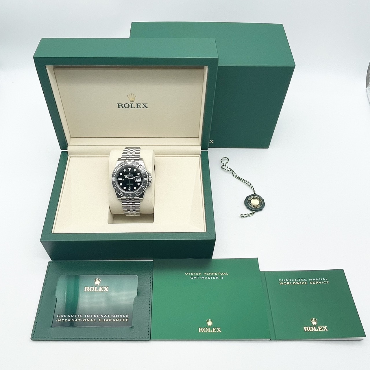 ��25ǯ10���顪�ۥ���å��� GMT�ޥ�����II 126710GRNR �֥�å� ����ӥ꡼�֥쥹��å� 40mm