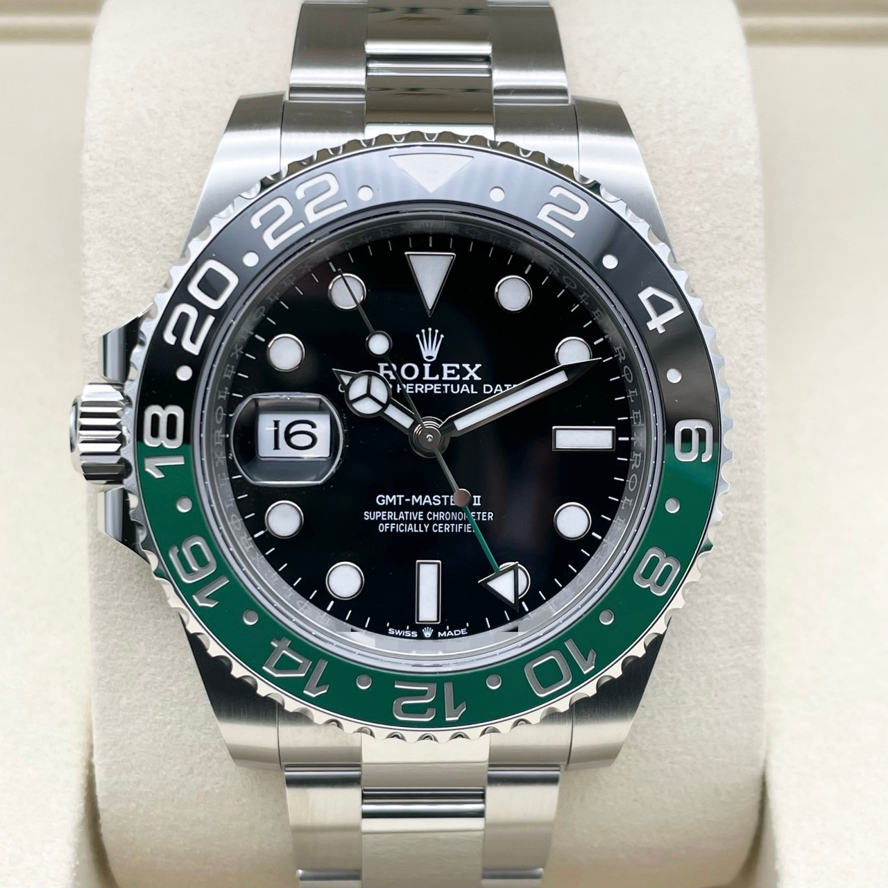 ��2026 �����ò��ۡ��ݾڽ�����25ǯ12��ۥ���å��� GMT�ޥ�����II 126720VTNR ���ץ饤�� �����������֥쥹 40mm