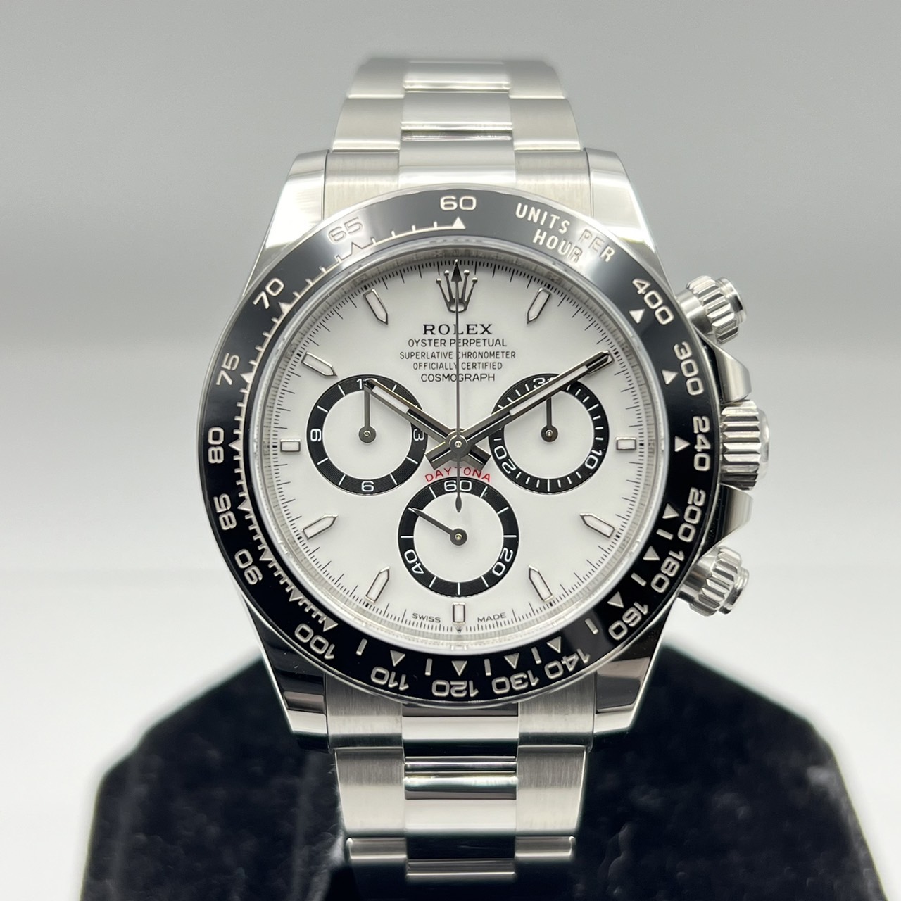 ��3���������ò�������å��� �ǥ��ȥ� 126500LN  �ۥ磻�� 40mm ���ƥ�쥹�������� �����������֥쥹