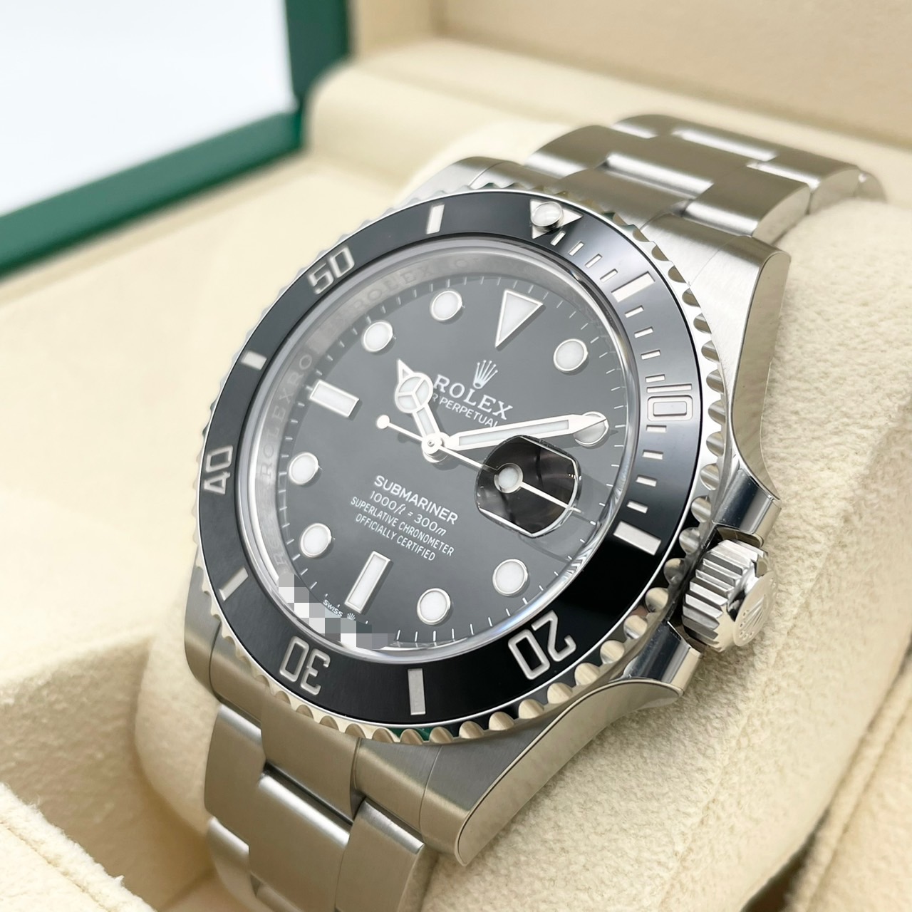 �ڰ�������Ź�ݸ�����դ����ۥ���å��� ���֥ޥ꡼�ʥǥ��� 126610LN �֥�å� 41mm