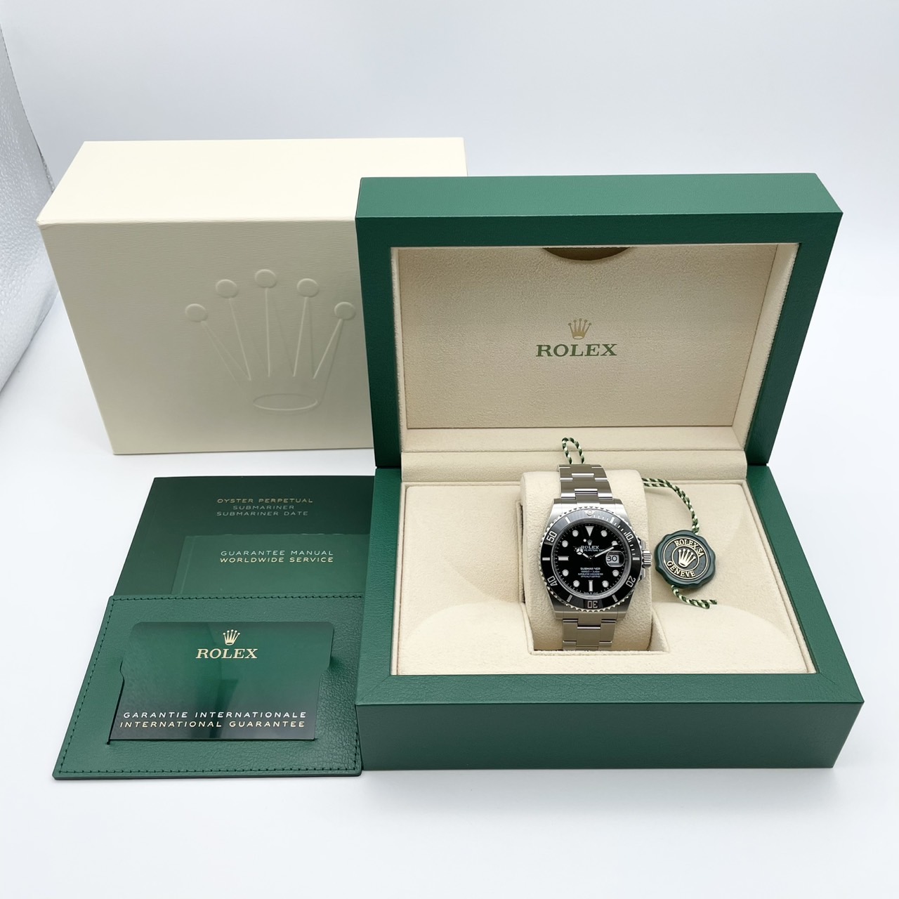 �ڰ�������Ź�ݸ�����դ����ۥ���å��� ���֥ޥ꡼�ʥǥ��� 126610LN �֥�å� 41mm