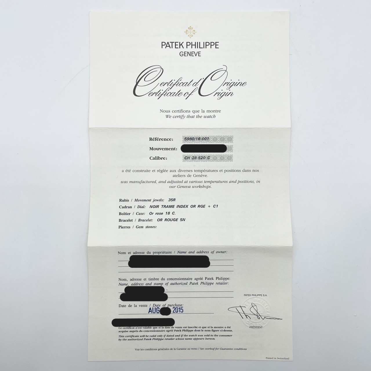 ڹͣκ߸ˡۥѥƥåեå Ρ饹 Υ 5980/1R-001 ֥åǡ 40.5mm