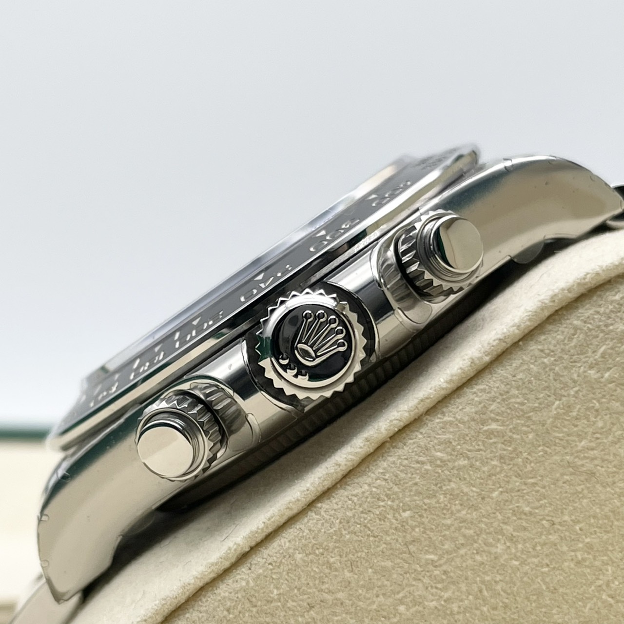 ��25ǯ10���顪 ���������ݸ�����դ����ۥ���å��� �ǥ��ȥ� 126500LN  �֥�å� ���ƥ�쥹�������� �����������֥쥹 40mm