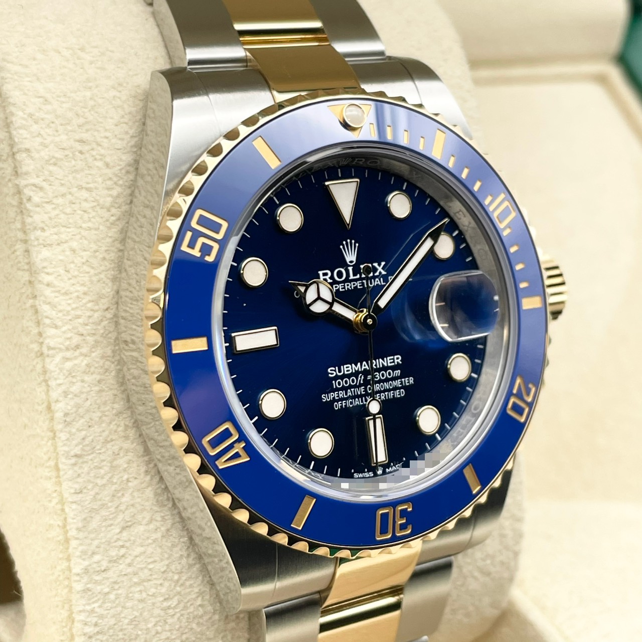 ��Ķ���ʤΥ���ǥ�����󡪡ۥ���å��� ���֥ޥ꡼�ʡ��ǥ��� 126613LB �������֥롼 41mm