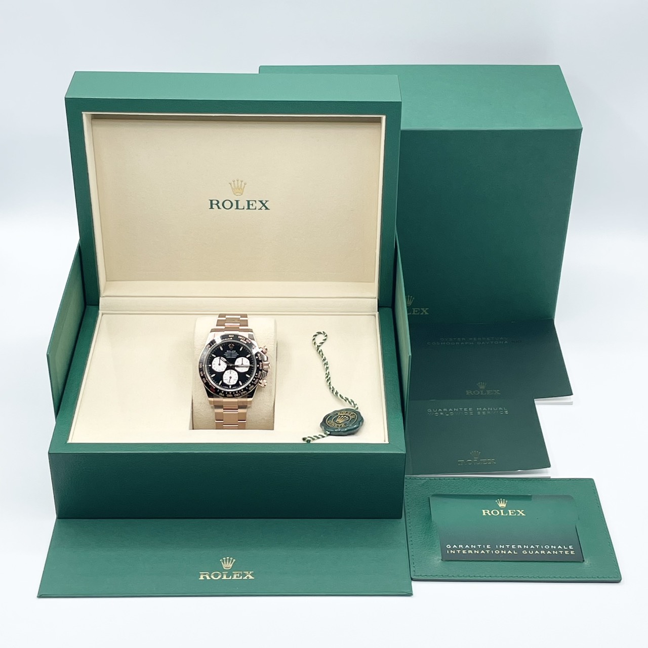 �����ѡۡ��ݾڽ�����2026ǯ8��ۥ���å��� �ǥ��ȥ� �롦�ޥ� 126525LN �֥�å� 40mm