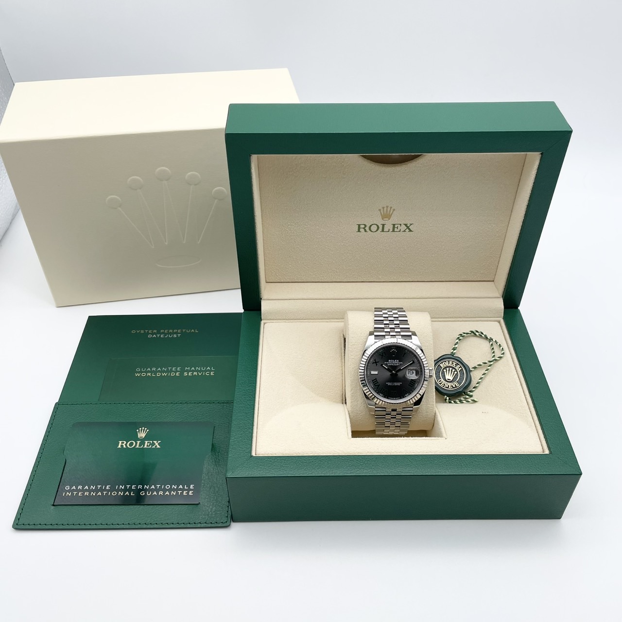 ����å��� �ǥ��ȥ��㥹�� 126334 ���졼�� ����ӥ꡼�֥쥹��å� 41mm