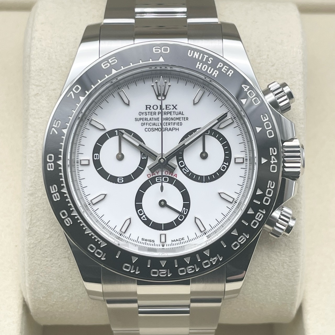 ���ݾڽ�����2025ǯ11��ۥ���å��� �ǥ��ȥ� 126500LN �ۥ磻�� 40mm