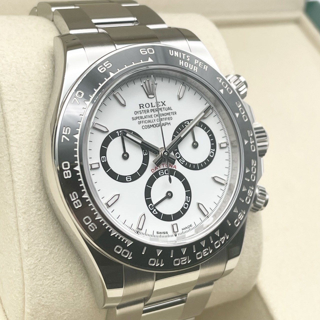 ���ݾڽ�����2025ǯ11��ۥ���å��� �ǥ��ȥ� 126500LN �ۥ磻�� 40mm