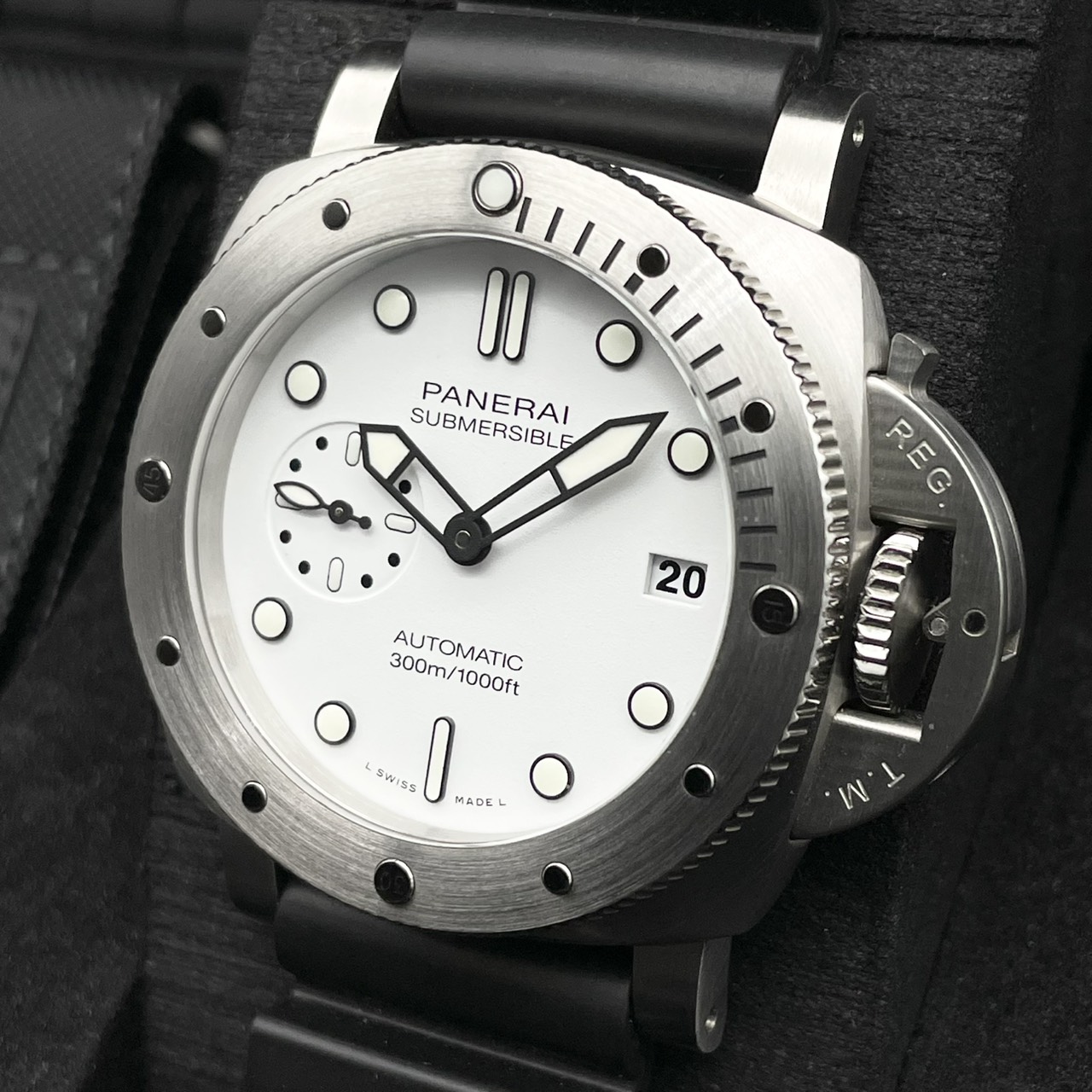 �������126���ߡ��ۥѥͥ饤 ���֥ޡ����֥�  PAM01223 �ۥ磻�� 42mm