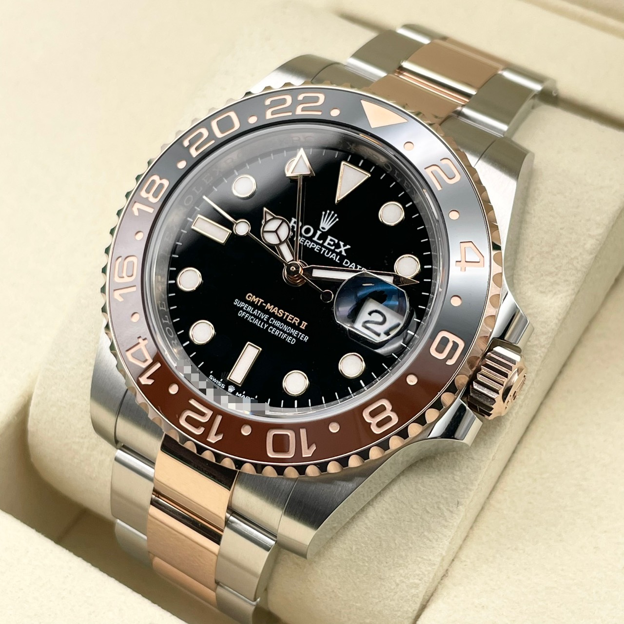 ���ݾڽ�����2026ǯ3��ۥ���å��� GMT�ޥ�����II 126711CHNR �֥�å� 40mm