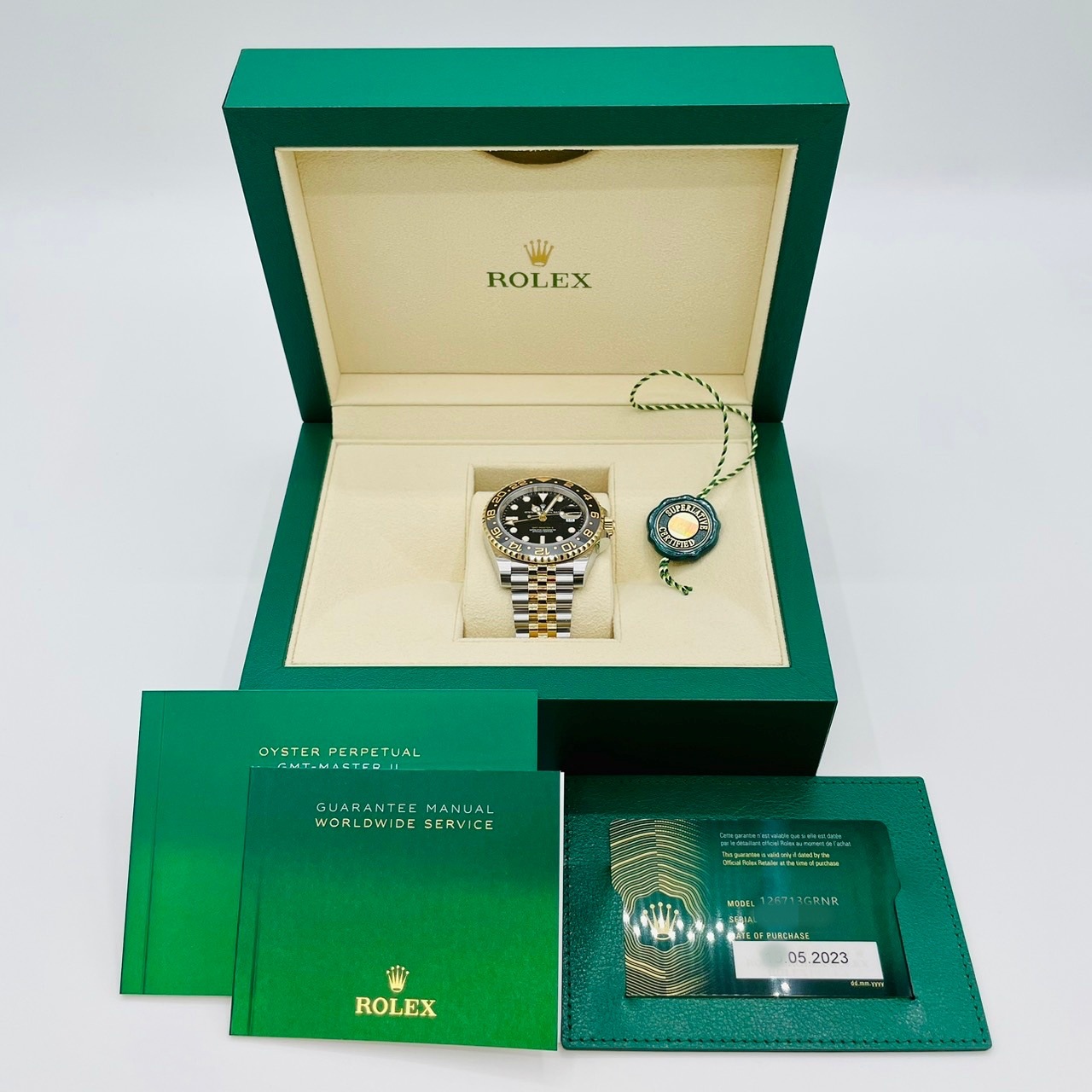 ����å��� GMT�ޥ�����II 126713GRNR 40mm