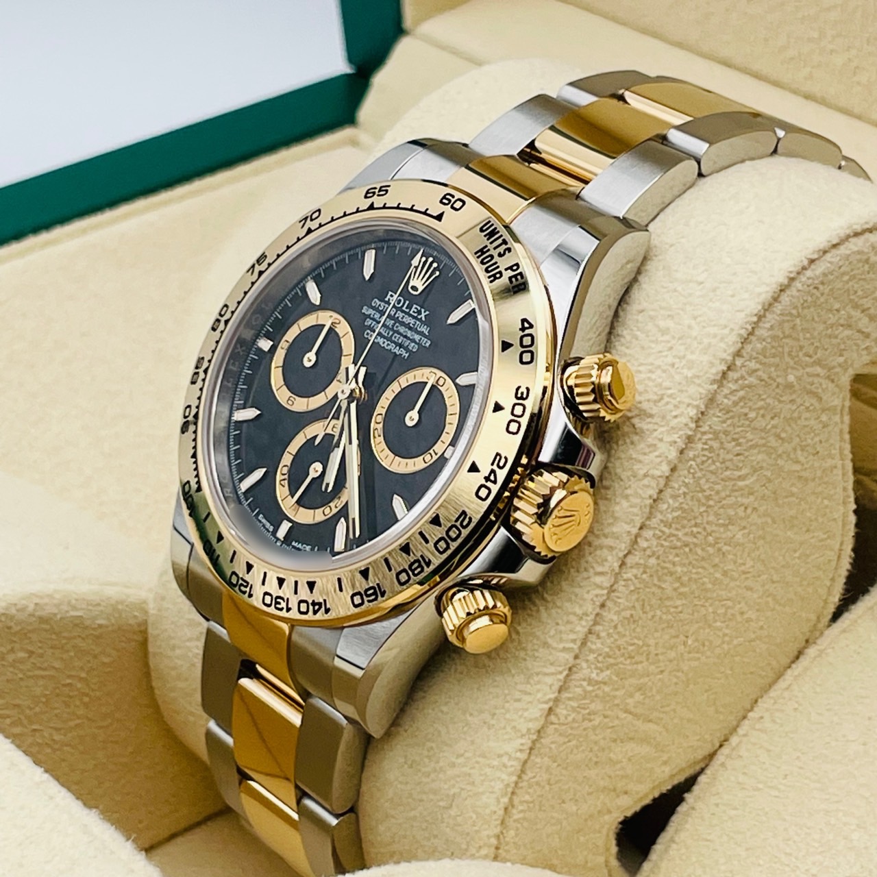 ロレックス デイトナ 126503 ブラック ステンレススチール+イエロー