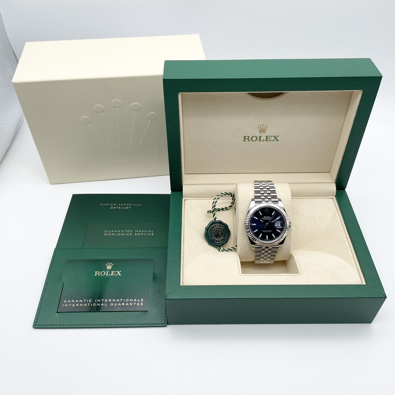 ��2������ڤ��ò����ۥ���å��� �ǥ��ȥ��㥹�� 126334 �֥饤�ȥ֥롼 ����ӥ꡼�֥쥹��å� 41mm