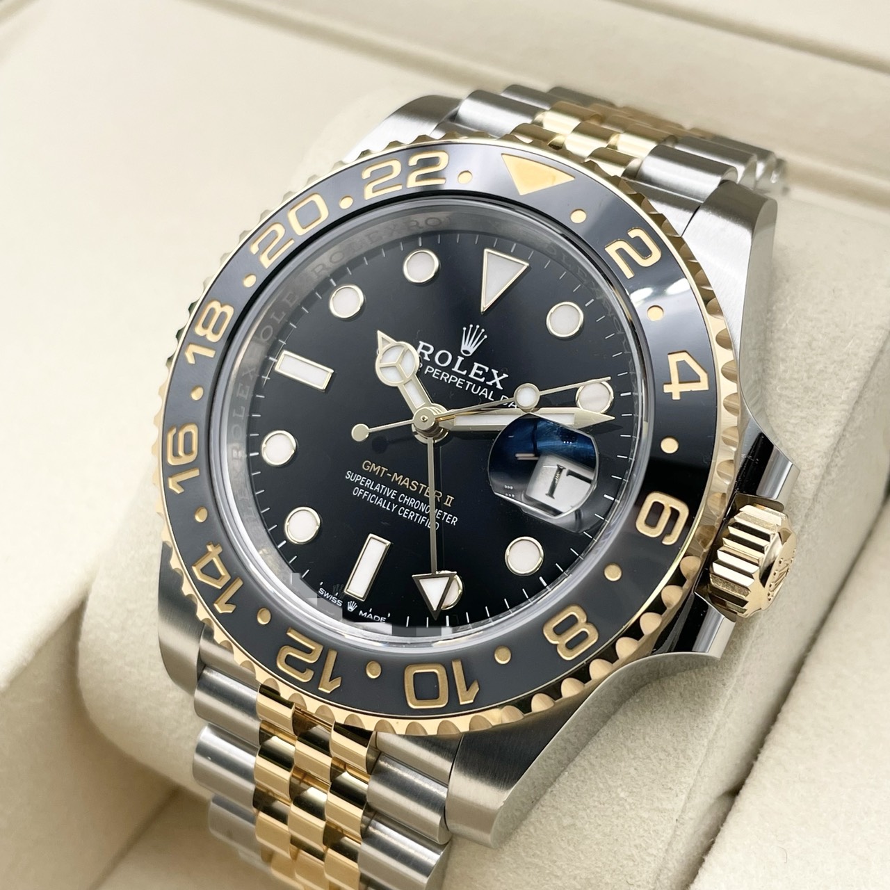 ��25ǯ7���顪�ۥ���å��� GMT�ޥ�����II 126713GRNR ����ӥ꡼�֥쥹 40mm