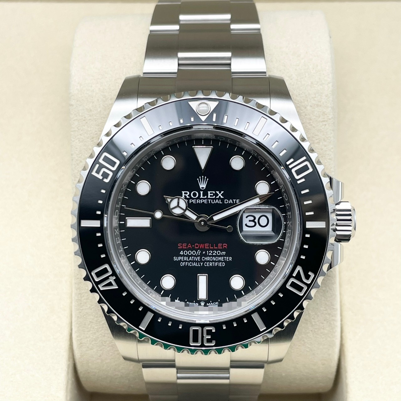 �ڸ����ò��ۡ��ݾڽ�����25ǯ12��ۥ���å��� �����ɥ����顼 126600 �֥�å� 43mm
