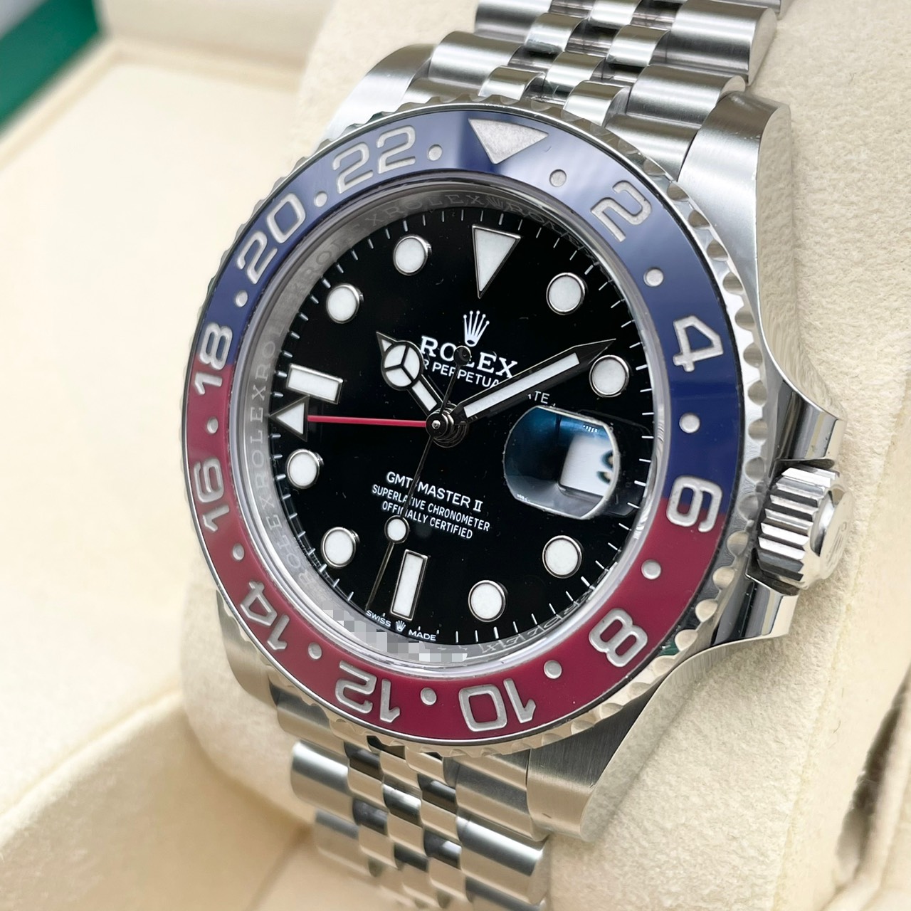 �����֥�ǥ�ۥ���å��� GMT�ޥ�����II 126710BLRO �ڥץ� ����ӥ꡼�֥쥹��å� �֥�å� 40mm