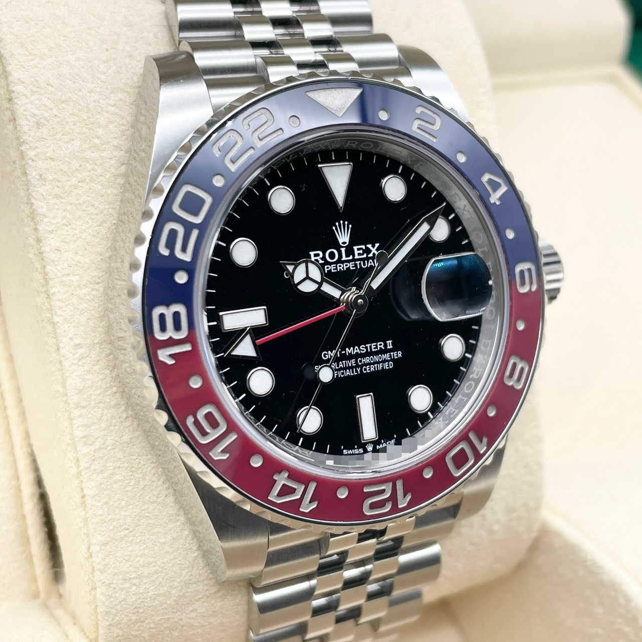 �����֥�ǥ�ۥ���å��� GMT�ޥ�����II 126710BLRO �ڥץ� ����ӥ꡼�֥쥹��å� �֥�å� 40mm