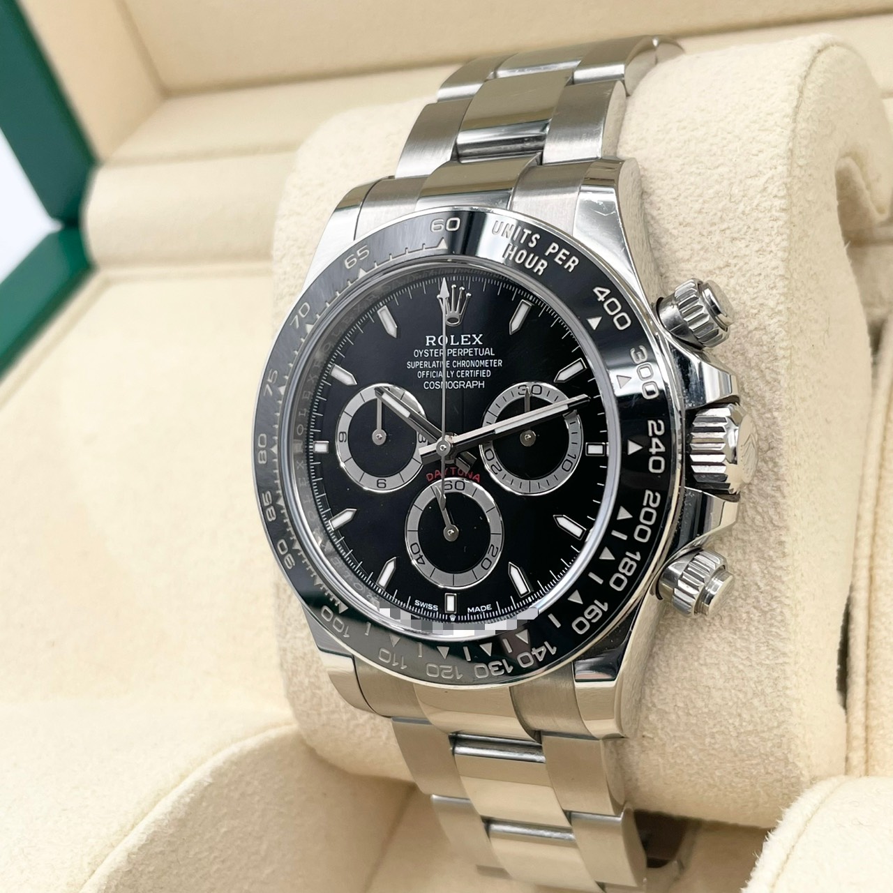 ����å��� �ǥ��ȥ� 126500LN �֥�å� ���ƥ�쥹�������� 40mm