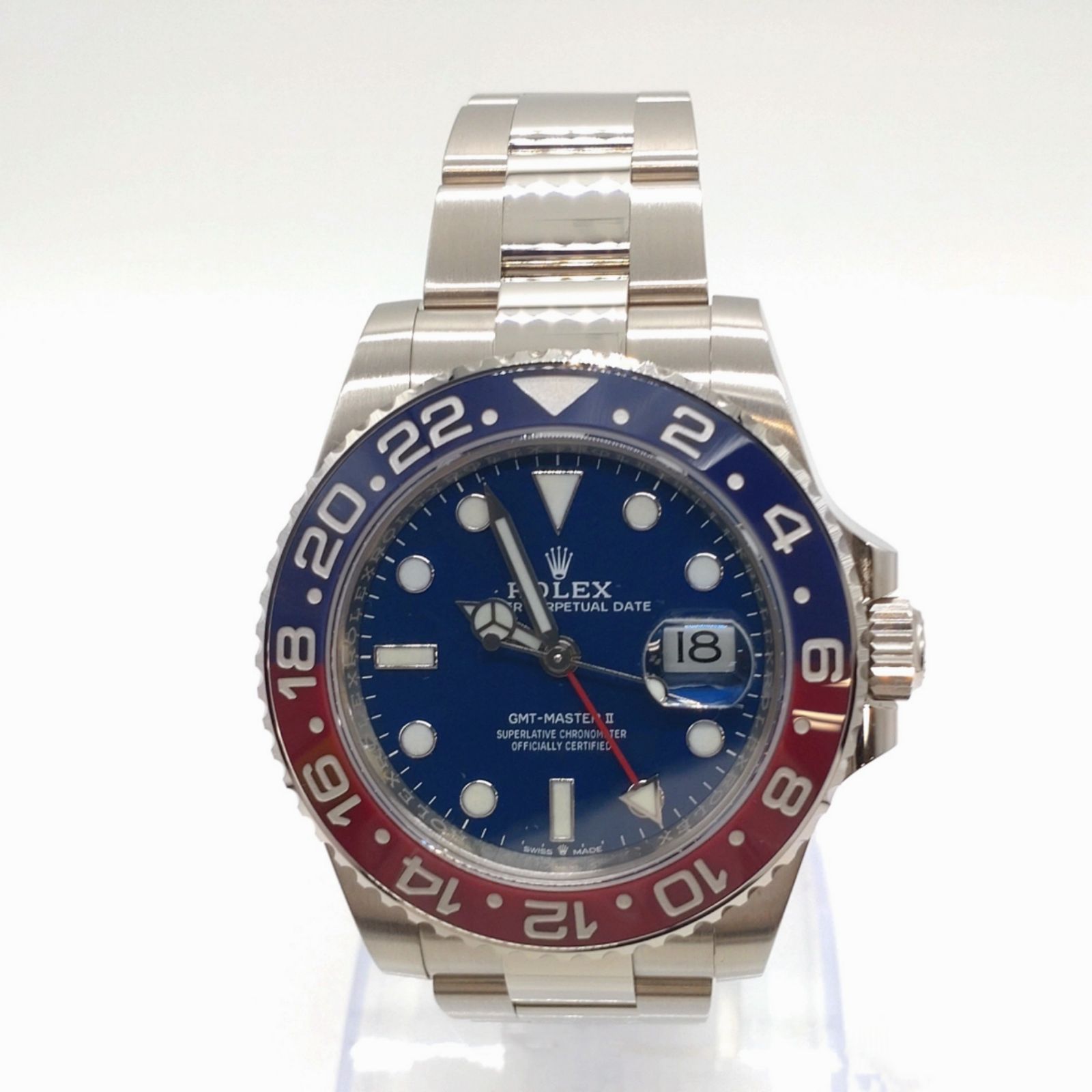 ����å��� GMT�ޥ�����II 126719BLRO �����������֥쥹��å� �֥롼 �ۥ磻�ȥ������