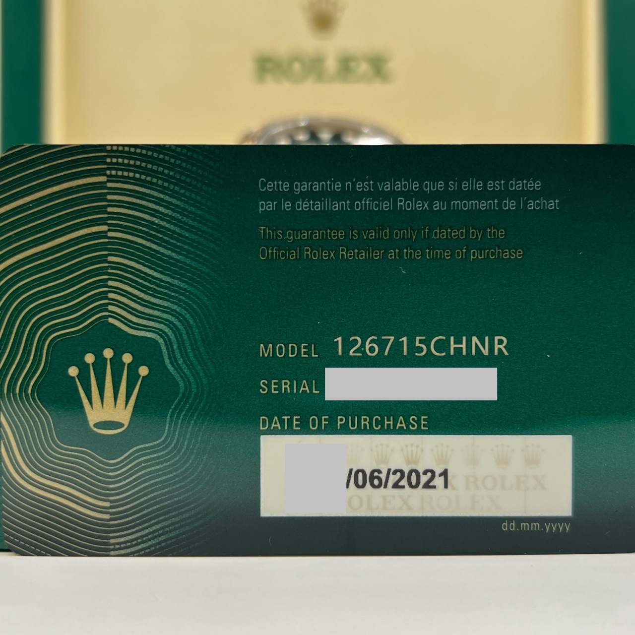 ����å��� GMT�ޥ�����II 126715CHNR �����������֥쥹��å� 40mm