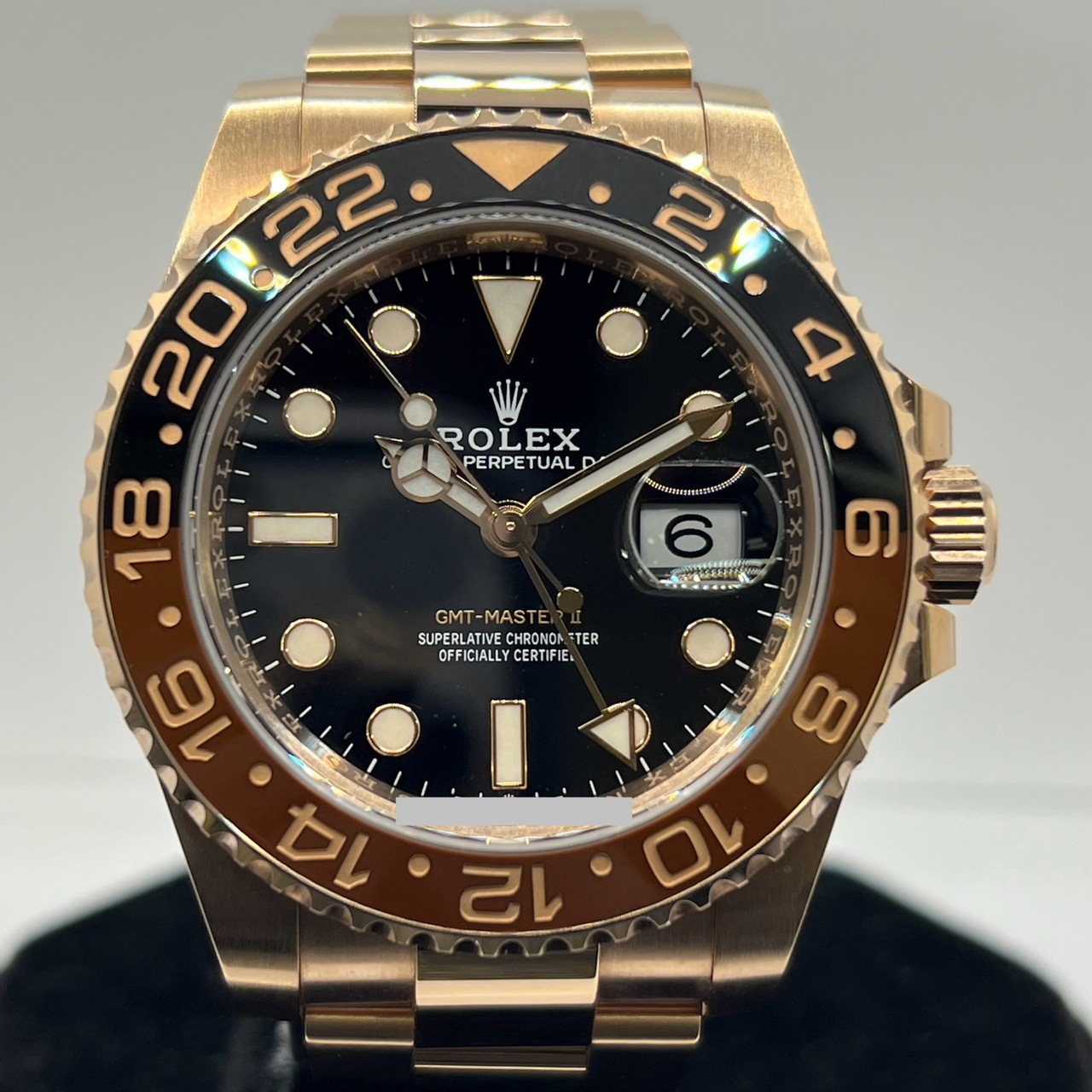 ����å��� GMT�ޥ�����II 126715CHNR �����������֥쥹��å� 40mm