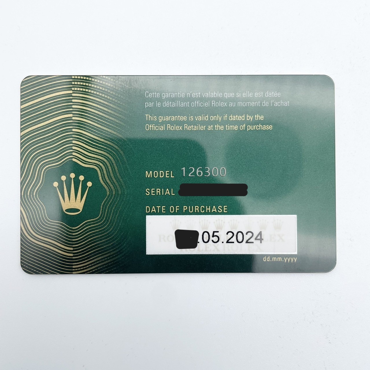 ����å��� �ǥ��ȥ��㥹�� 126300 �ߥ�ȥ��꡼�󡡥���ӥ꡼�֥쥹��å� 41mm