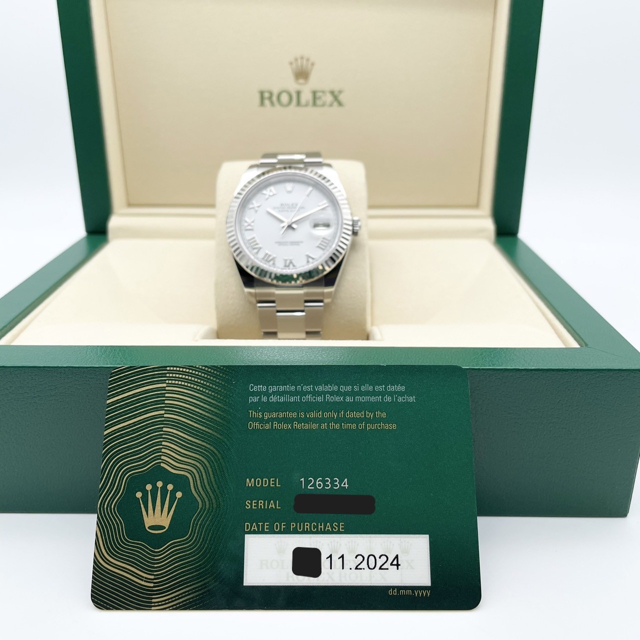 å ǥȥ㥹 126334 ۥ磻ȥ ֥쥹 41mm