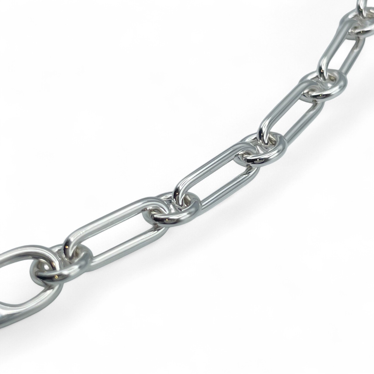 エルメス シェーヌ・ダンクル パンクネックレス 42㎝ シルバー925