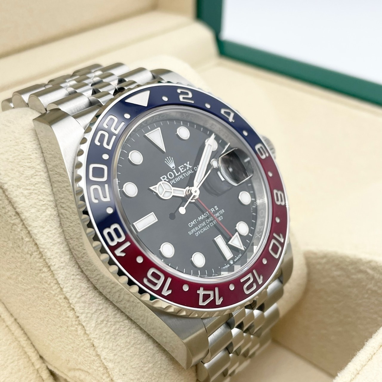 ����å��� GMT�ޥ�����II 126710BLRO �ڥץ� ����ӥ꡼�֥쥹��å� 40mm