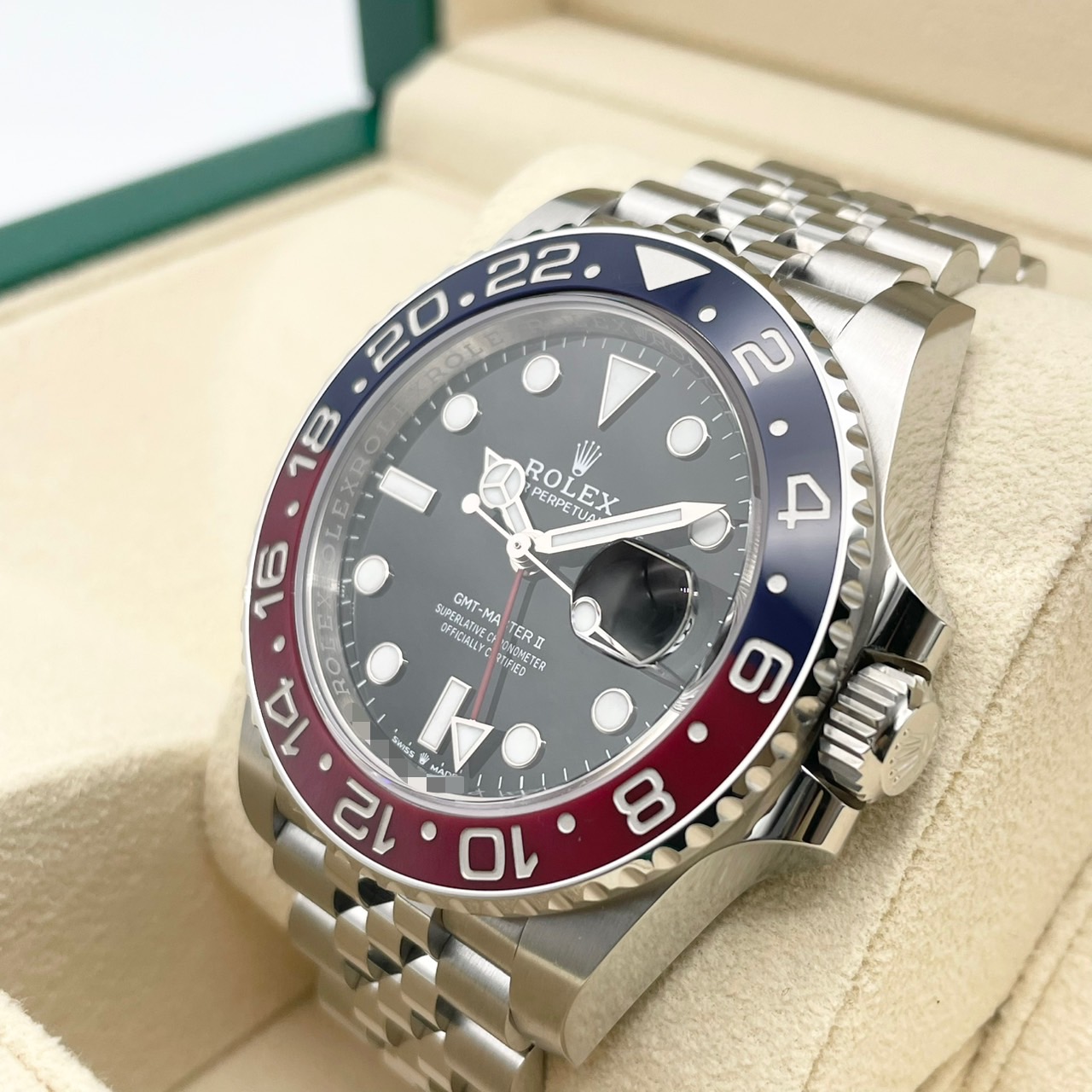 ����å��� GMT�ޥ�����II 126710BLRO �ڥץ� ����ӥ꡼�֥쥹��å� 40mm