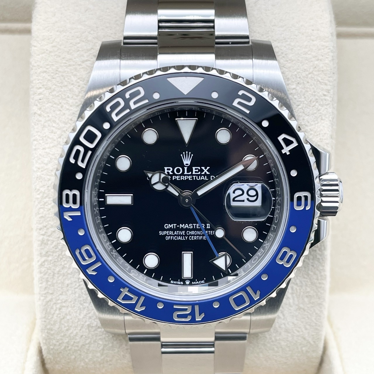 ����å��� GMT�ޥ�����II 126710BLNR �Хåȥޥ� �����������֥쥹 40mm