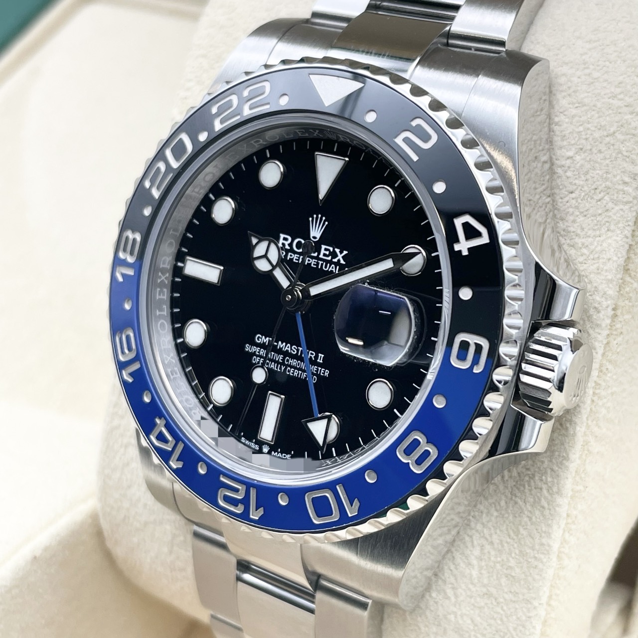 ����å��� GMT�ޥ�����II 126710BLNR �Хåȥޥ� �����������֥쥹 40mm