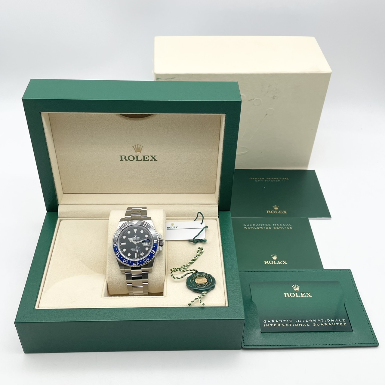 ����å��� GMT�ޥ�����II 126710BLNR �Хåȥޥ� �����������֥쥹 40mm