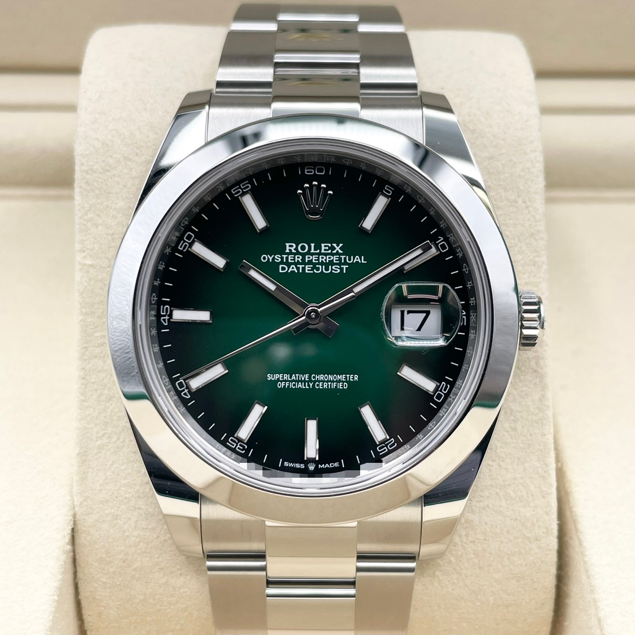 �f�C�g�W���X�g 126300 [�I�C�X�^�[�u���X���b�g �O���[���I���u��]