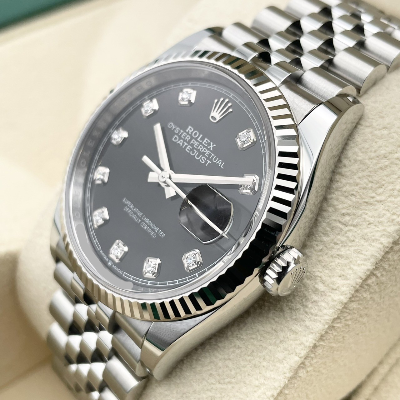 ����å��� �ǥ��ȥ��㥹�� 126234G �֥�å� ����ӥ꡼�֥쥹 36mm