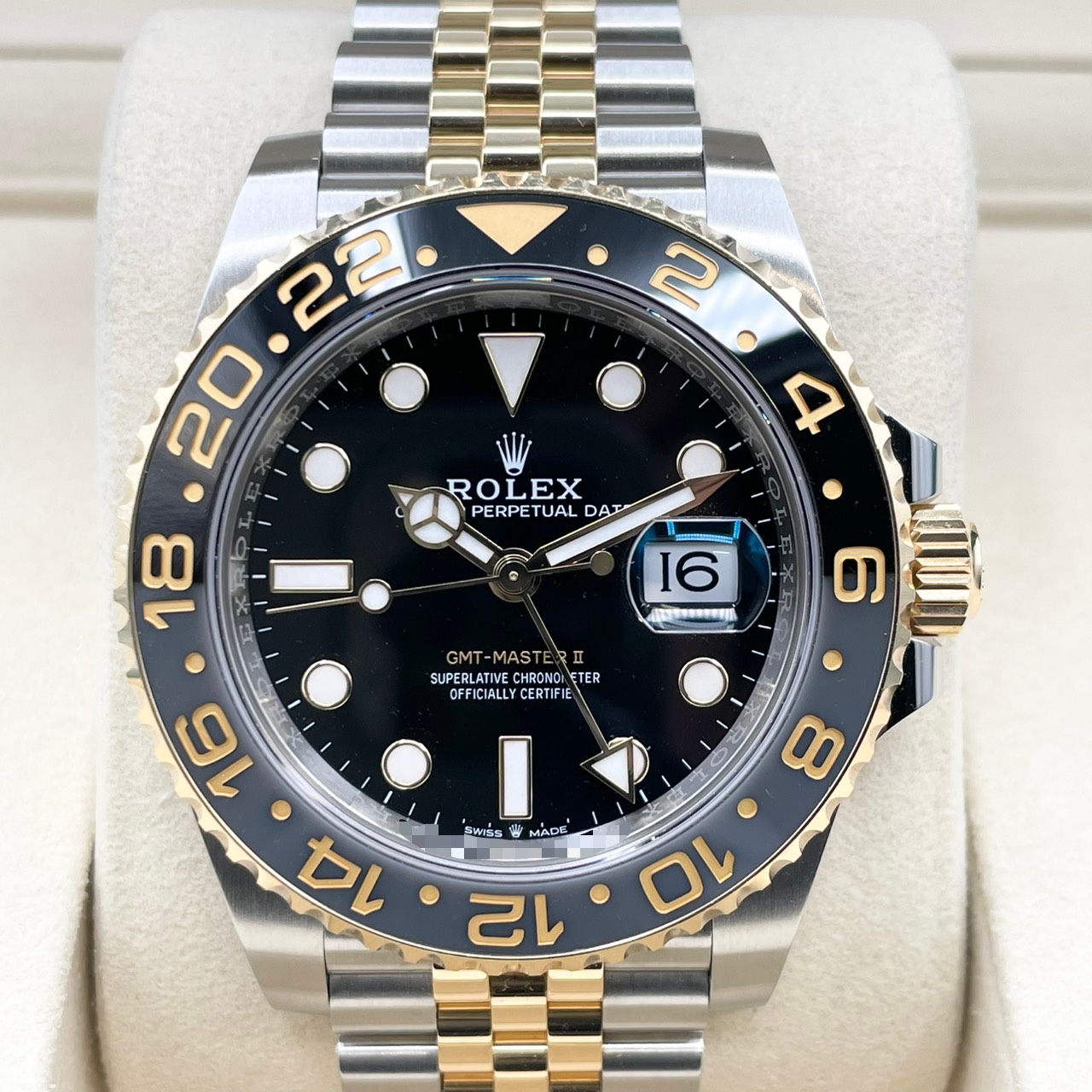 ����å��� GMT�ޥ�����II 126713GRNR ����ӥ꡼�֥쥹 �֥�å� 40mm