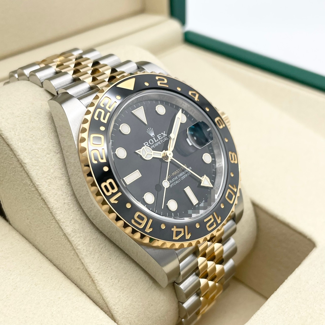 ���ݾڽ�����2026ǯ2��ۥ���å��� GMT�ޥ�����II 126713GRNR ����ӥ꡼�֥쥹 �֥�å� 40mm