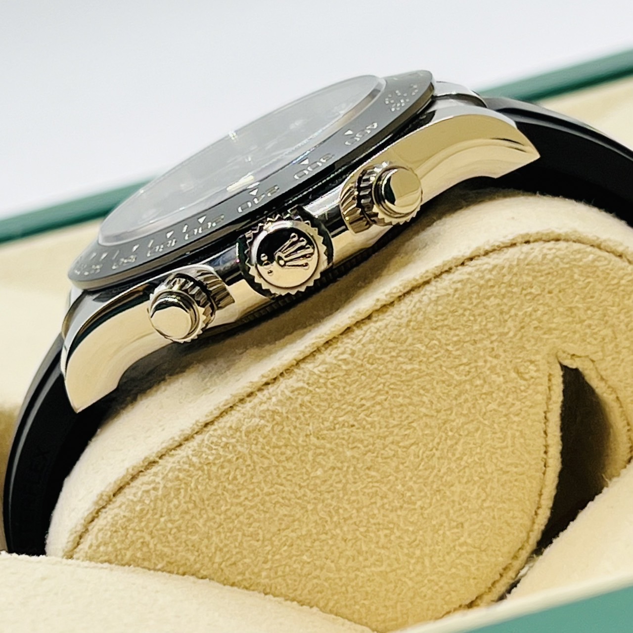 ����å��� �ǥ��ȥ� 8P������ 116519LNG �֥�å� 40mm �ۥ磻�ȥ������ ��С�