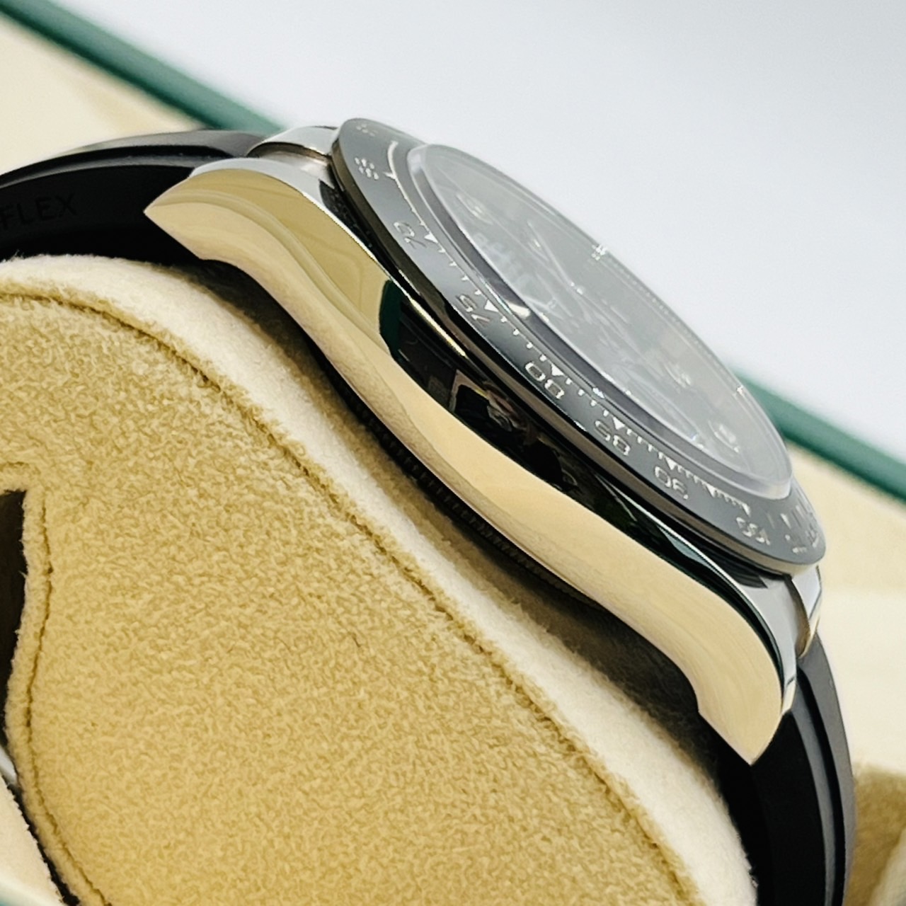 ����å��� �ǥ��ȥ� 8P������ 116519LNG �֥�å� 40mm �ۥ磻�ȥ������ ��С�