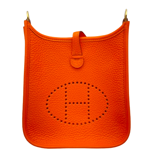 エルメス ミニエヴリン（エブリン） TPM オレンジポピー